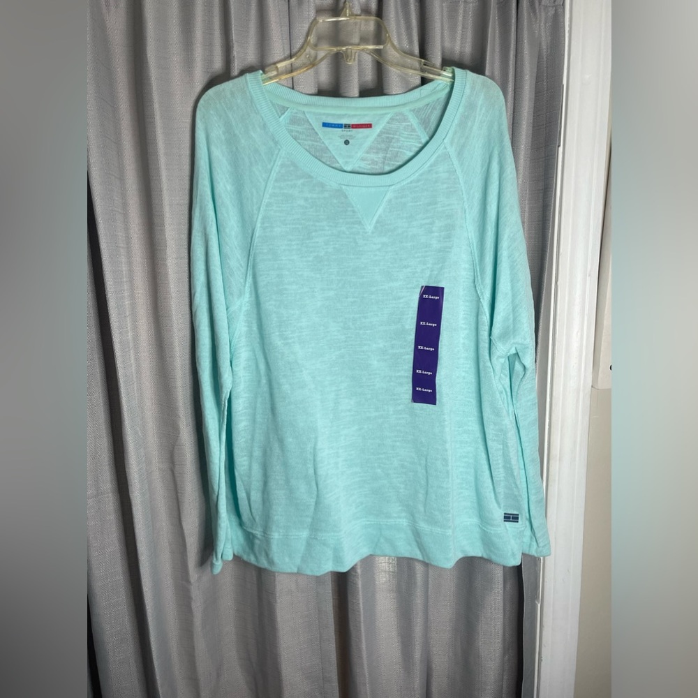 Teal Tommy Hilfiger shirt size XXL